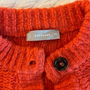 Everlane Red Cozy Cardigan XXS